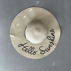 Hello Sunshine Straw Hat